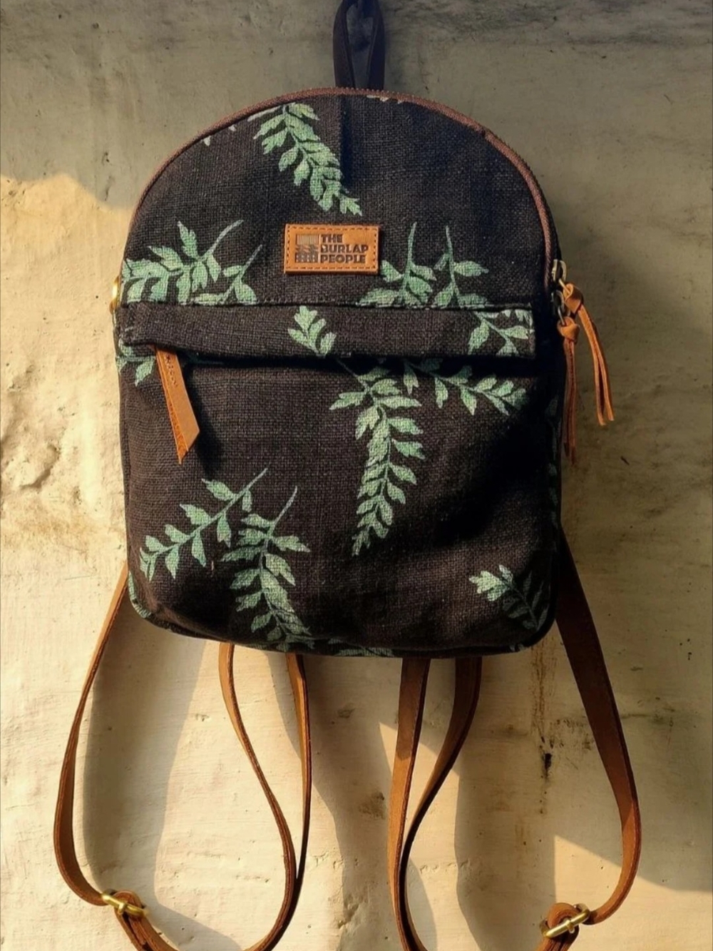 The Burlap People 'Lil Sis' Mini Backpack